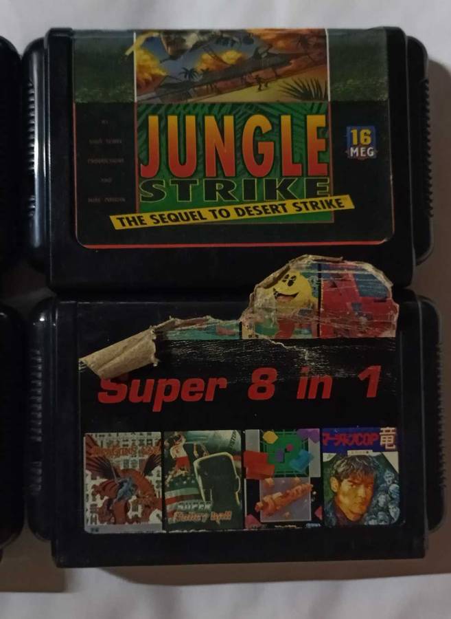 4 x Sega Mega Drive Games