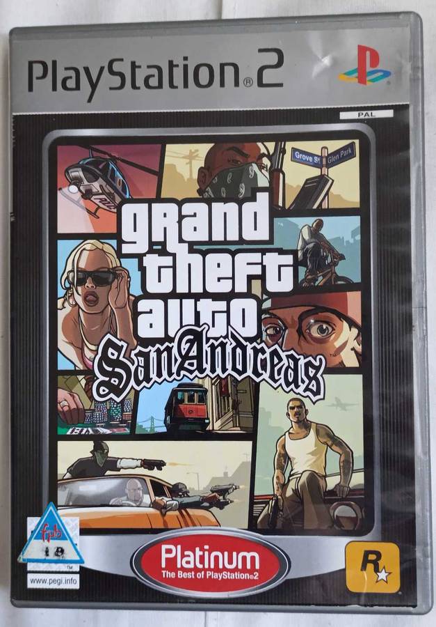 GTA San Andreas for Ps2