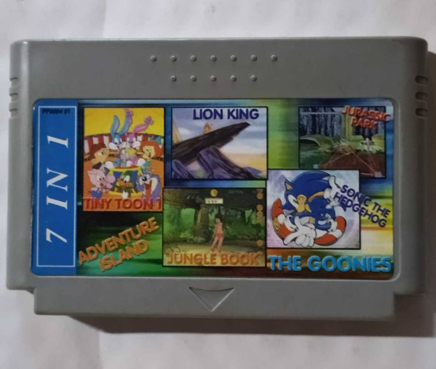 7 in 1 TV Games Cartridge