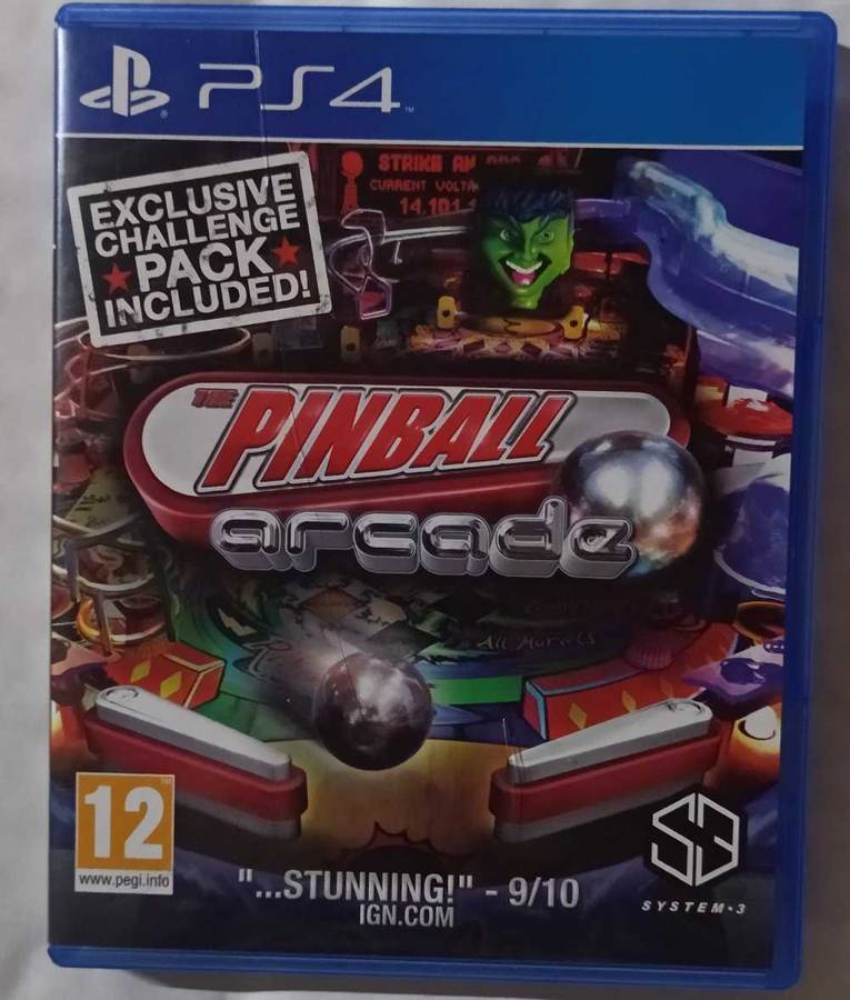 The Pinball Arcade for Ps4 (CIB)