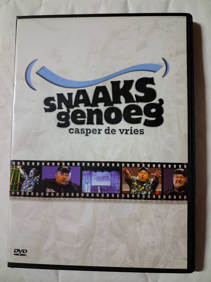 Casper de Vries Snaaks Genoeg DVD