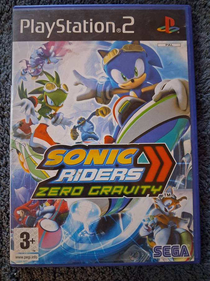 Sonic Riders Zero Gravity for Ps2 (CIB)