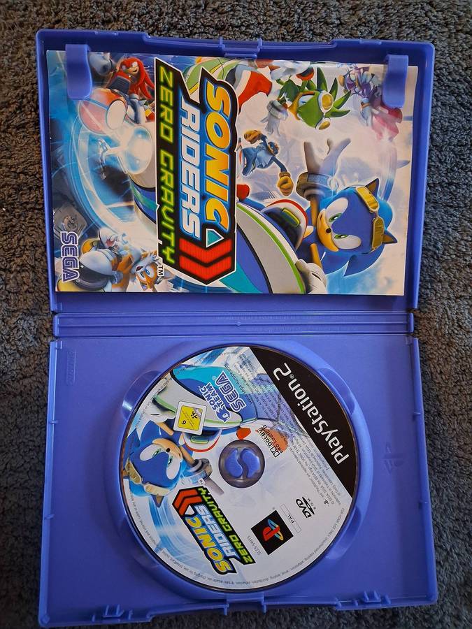 Sonic Riders Zero Gravity for Ps2 (CIB)