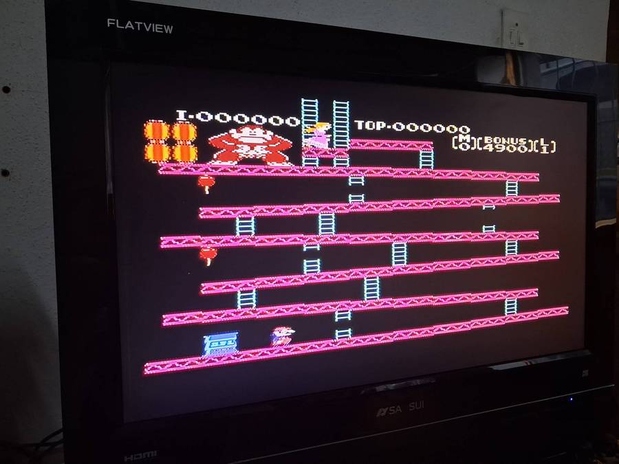 Donkey Kong TV Games Cartridge