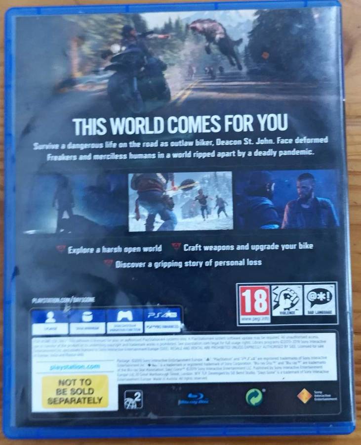 Days Gone for PS4 (CIB)