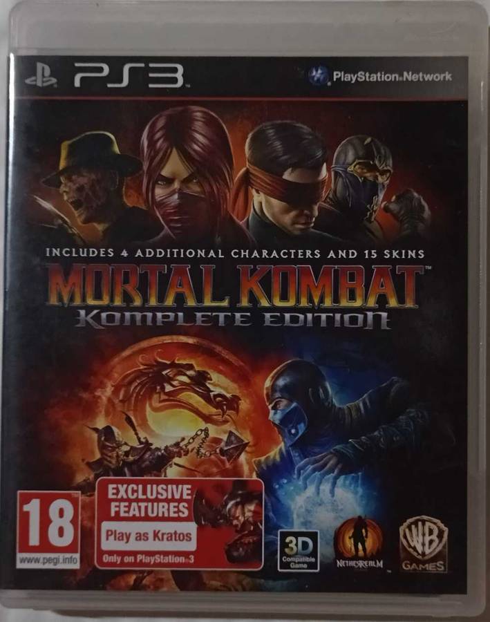 Mortal Kombat Komplete Edition for PS3 (CIB)