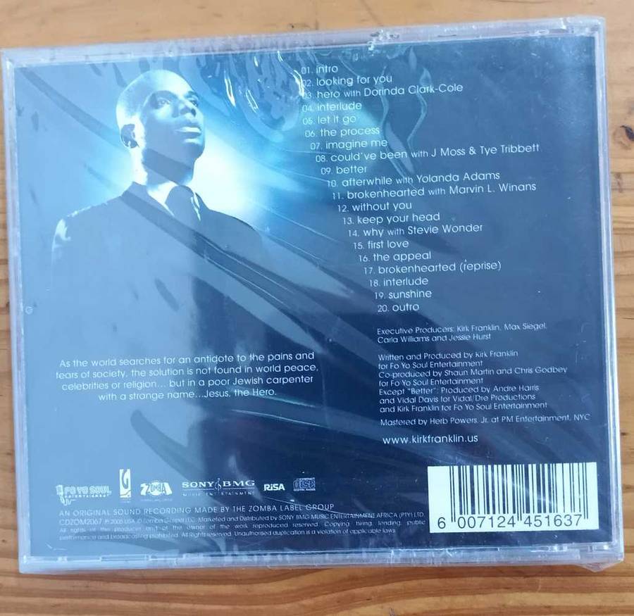 Kirk Franklin Hero (Sealed CD)