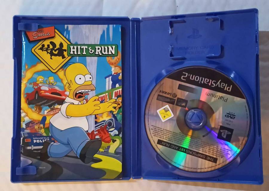 The Simpsons Hit and Run for PS2 (CIB)