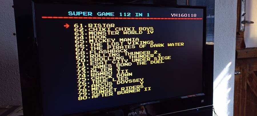 Sega 112 in 1 Multicart (NEW)