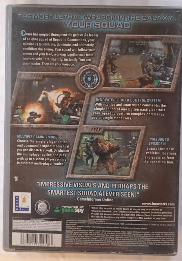Star Wars Republic Commando for PC (Windows)
