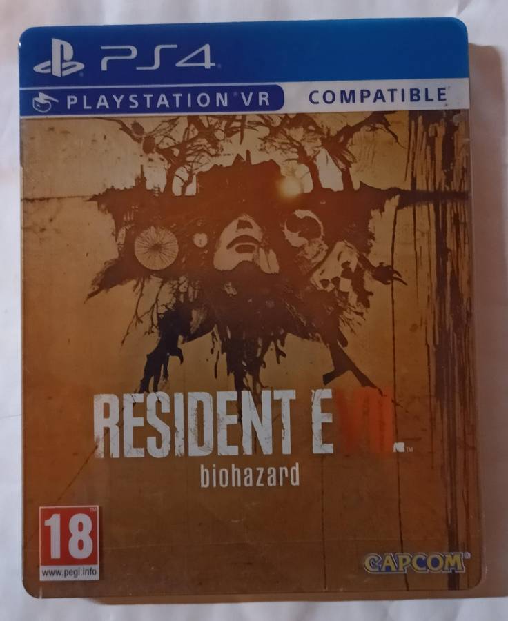 Resident Evil 7 Steelbook for PS4 (CIB)