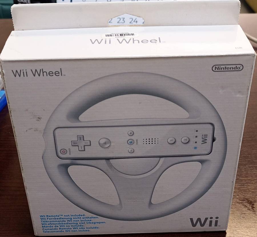 Nintendo Wii Steering Wheel (Original) AS NEW