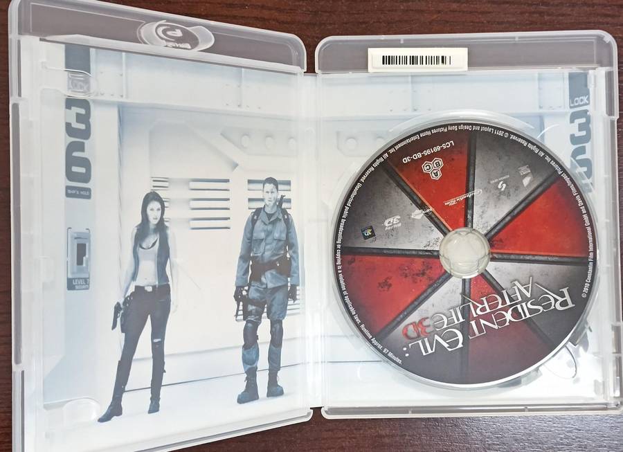 Resident Evil Afterlife 3D + 2D Blu-ray