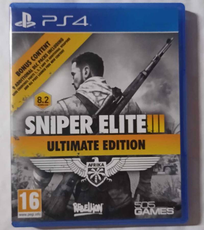 Sniper Elite 3 Ultimate Edition for Ps4 (CIB)
