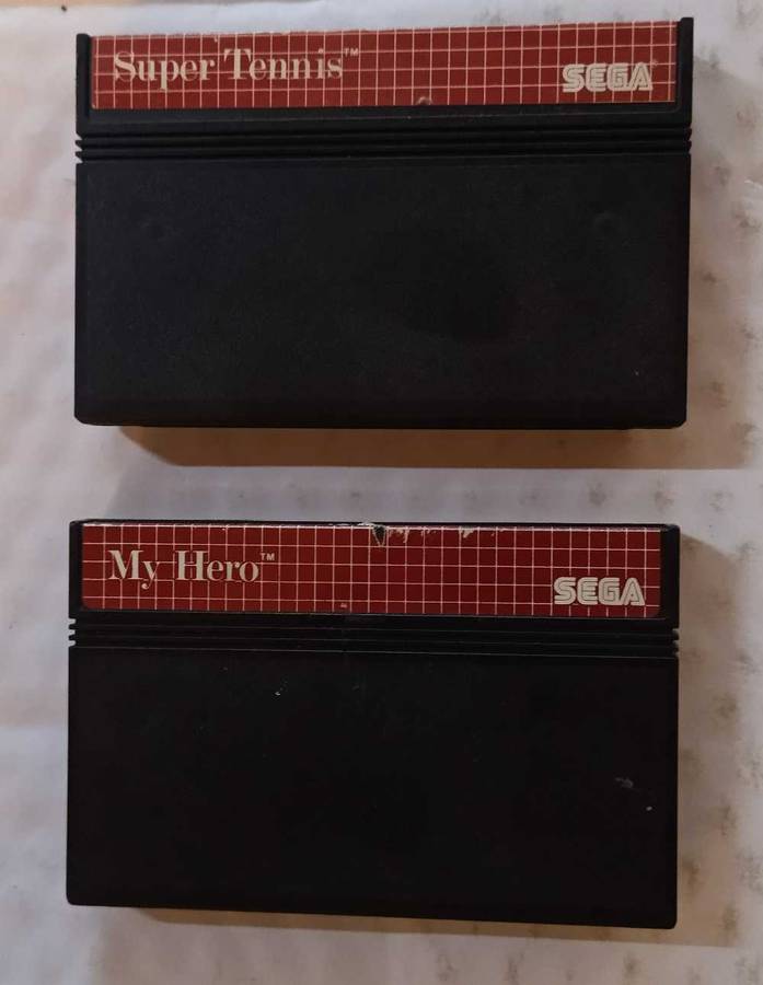 Sega Master System Games X 2