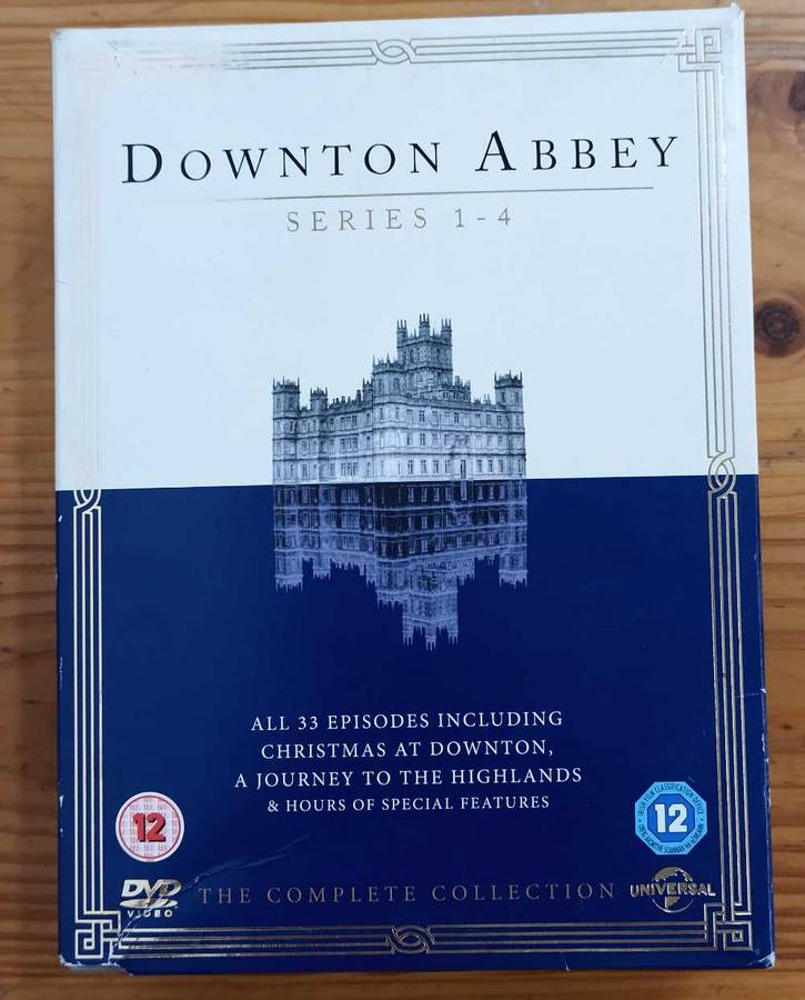 Downton Abbey Series 1 - 4 Complete (15 discs)