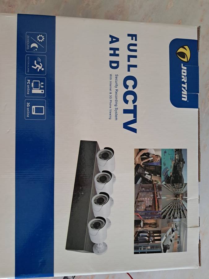 Jortan 1080p HD Indoor & Outdoor Security Camera with Night Vision and Wi-Fi