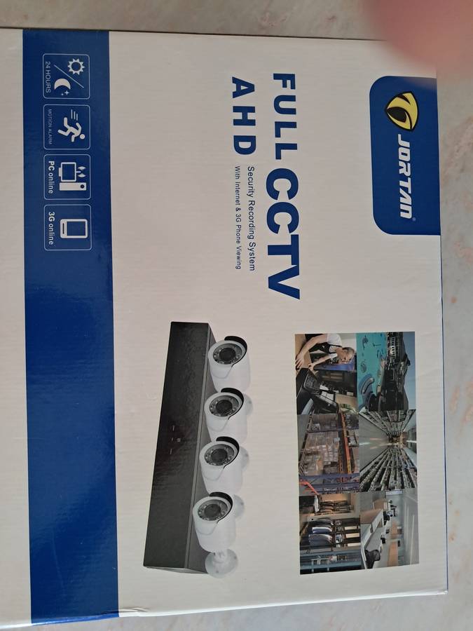 Jortan 1080p HD Indoor & Outdoor Security Camera with Night Vision and Wi-Fi