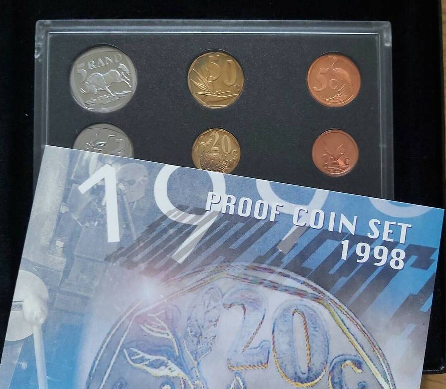 1998 Proof set in original SAM box