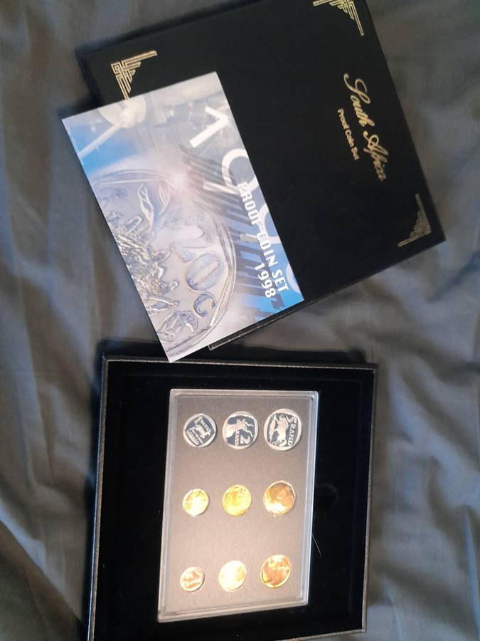 1998 Proof set in original SAM box
