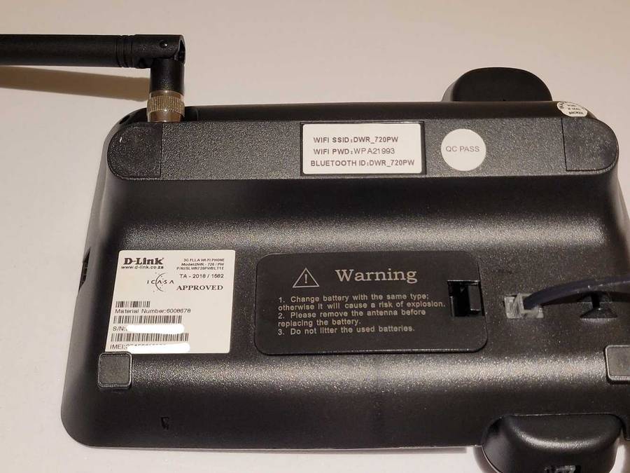 D-Link 3G Fixed Line Look Alike (FLLA) with hotspot