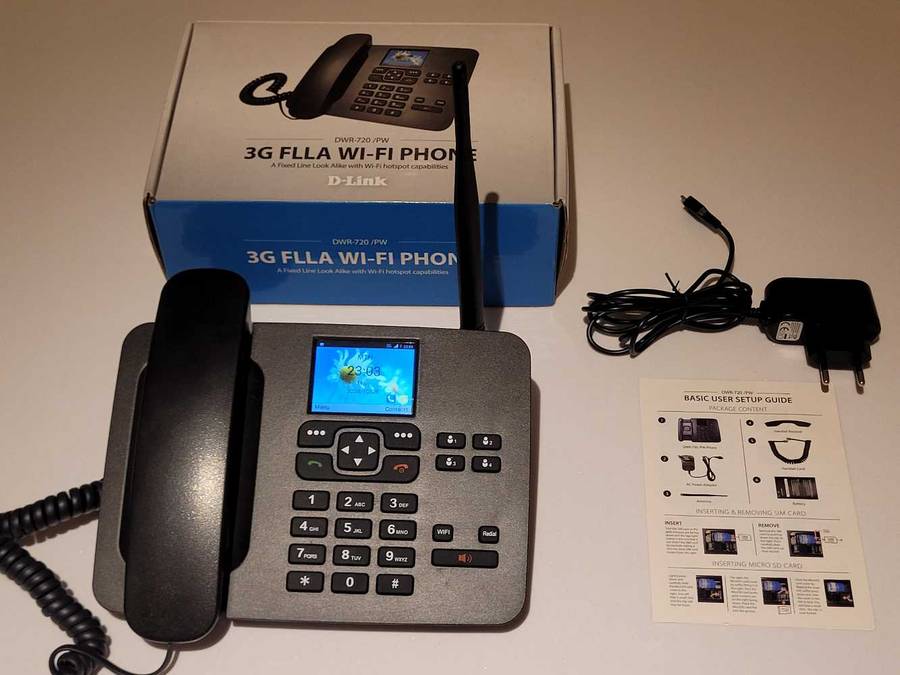 D-Link 3G Fixed Line Look Alike (FLLA) with hotspot