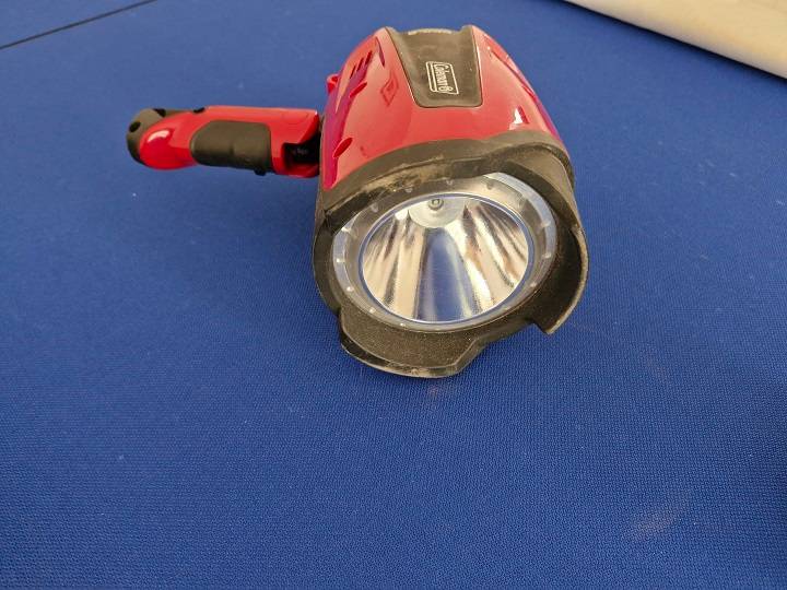 Must Have in Every House ! Quality Colemans Rechargable Spotlight !