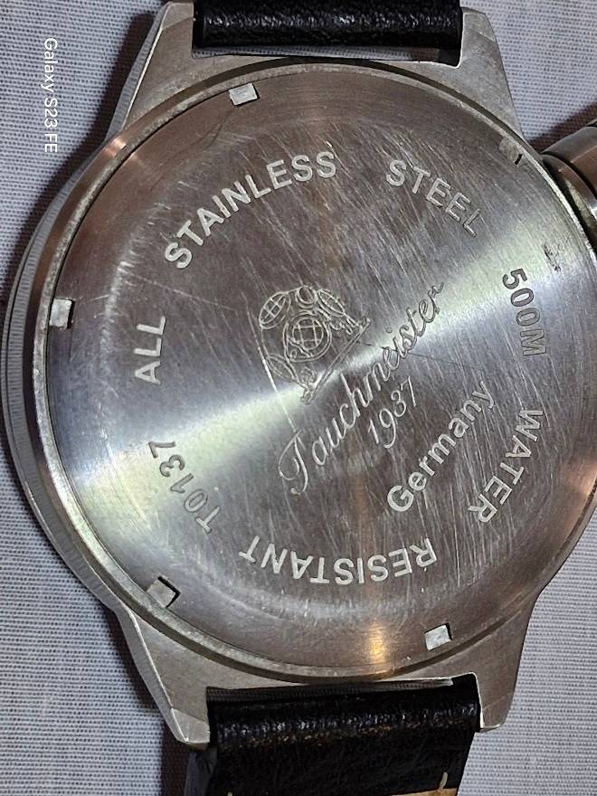 TAUCHMEISTER 1937 Automatic 500 meter Divers Watch