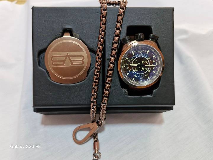BOMBERG BOLT 68 Man's Chronograph in Original Box