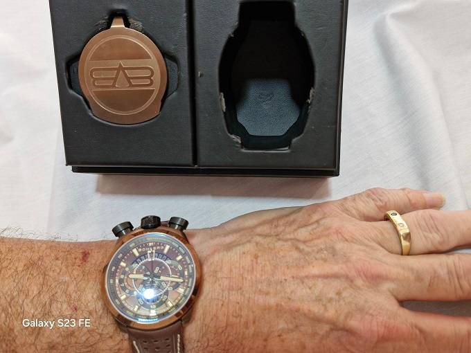 BOMBERG BOLT 68 Man's Chronograph in Original Box