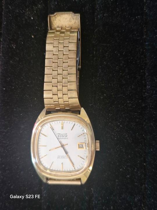 Vintage Swiss Made TOSCA 25 Jewel Automatic Watch