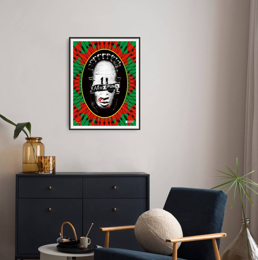 kendell geers - afropunk print