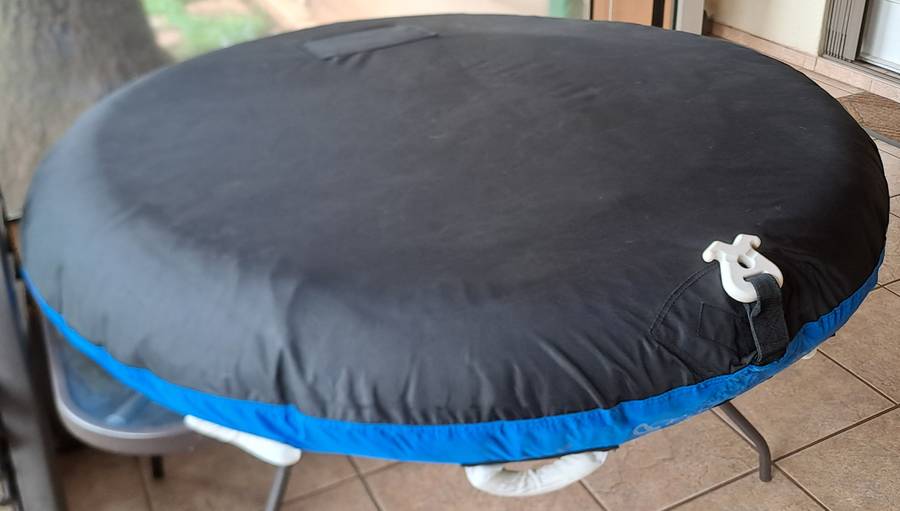 Blue Fuel 3 person 'moto sixty' Inflatable Towable Deck Tube