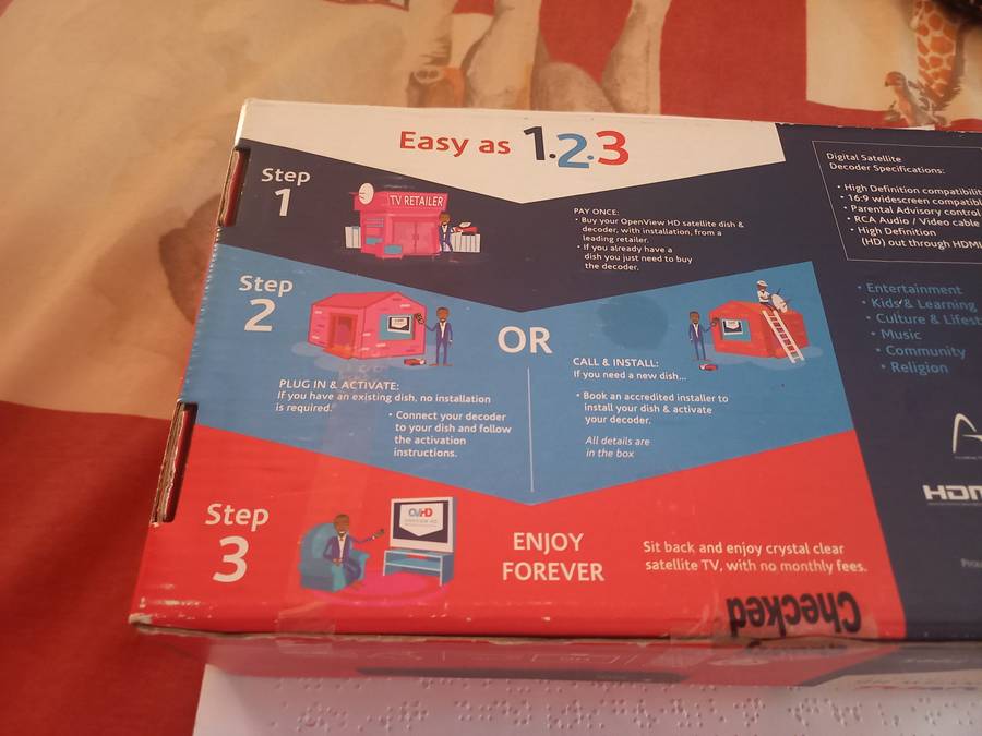 Open View Television decoder
