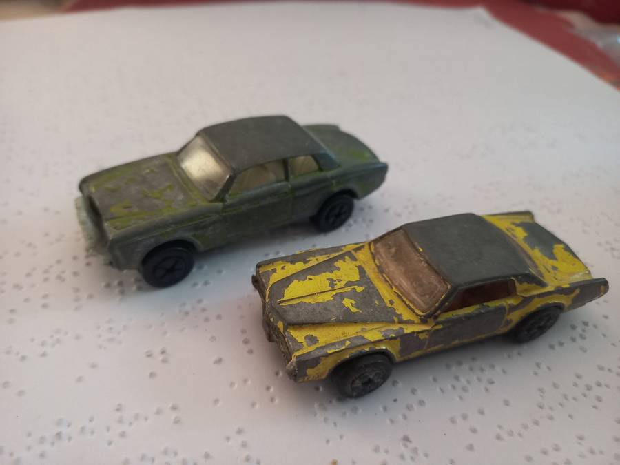 2 x Playart models - playworn ...extra pics added as per request