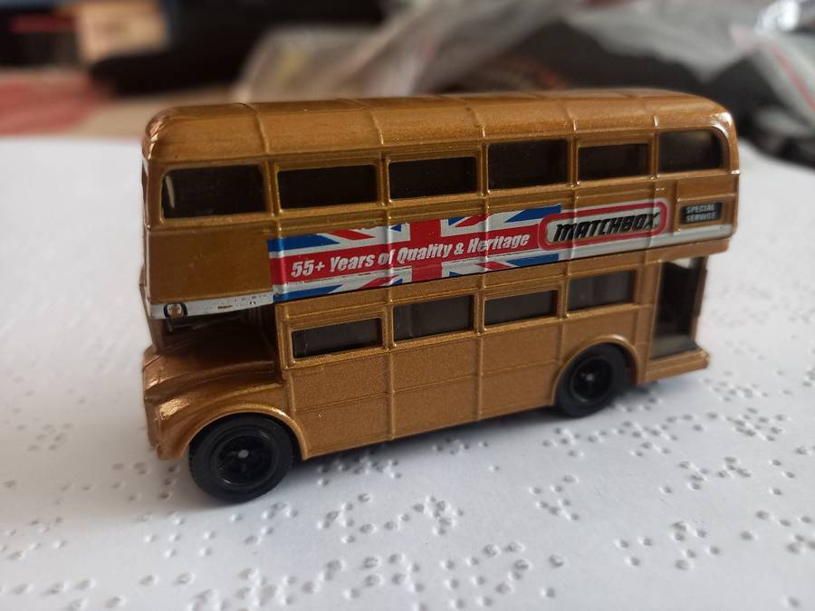 Matchbox 55 years Routemaster double decker Bus