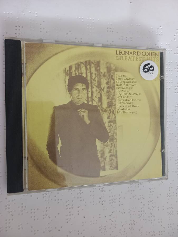 CD - Leonard Cohen greatest hits