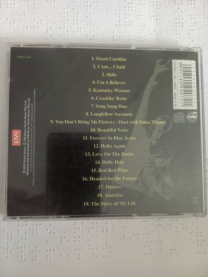 CD - Steve Hofmeyer the music of neil diamond