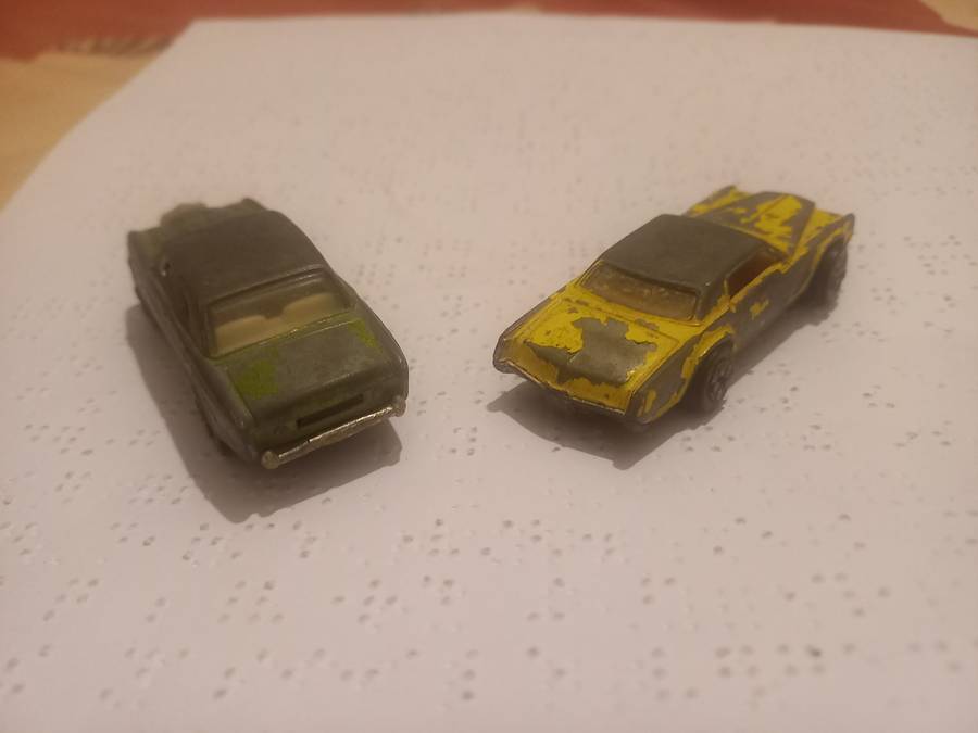 2 x Playart models - playworn ...extra pics added as per request