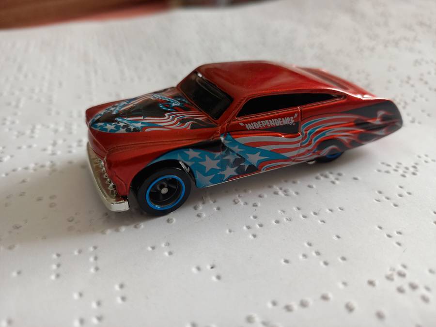 Hotwheels Stars and Stripes Purple Passion