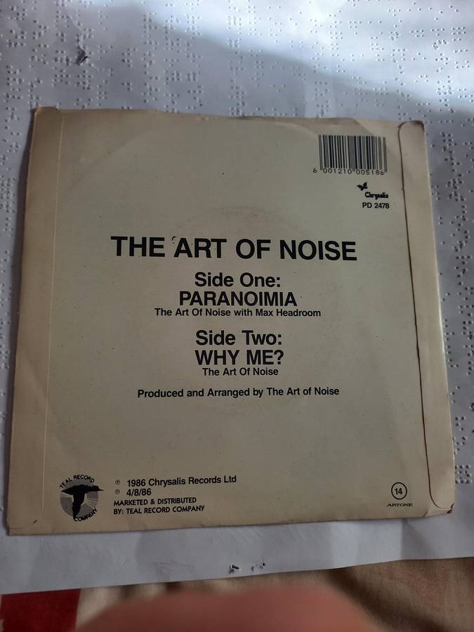 LP...seven single - The Art of Noise
