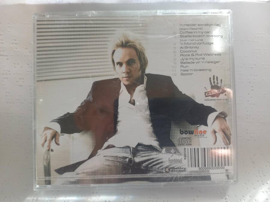 CD - Jak de Priester stellenbosch lovesong