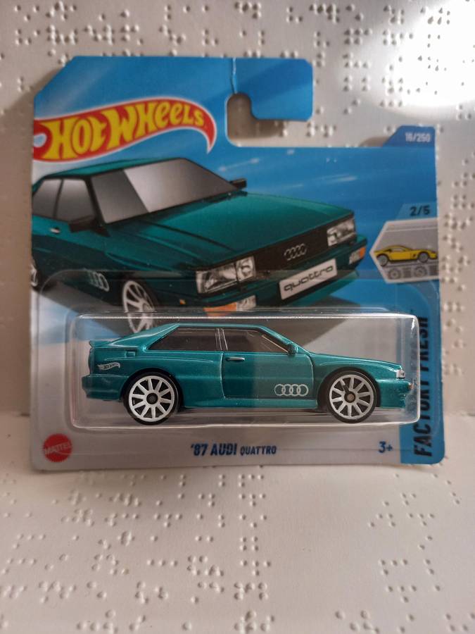 Hotwheels 1987 Audi Quattro