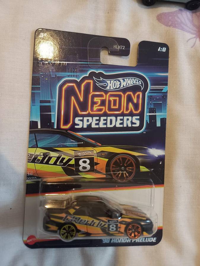 Hotwheels Neon Speeders 1998 Honda Prelude