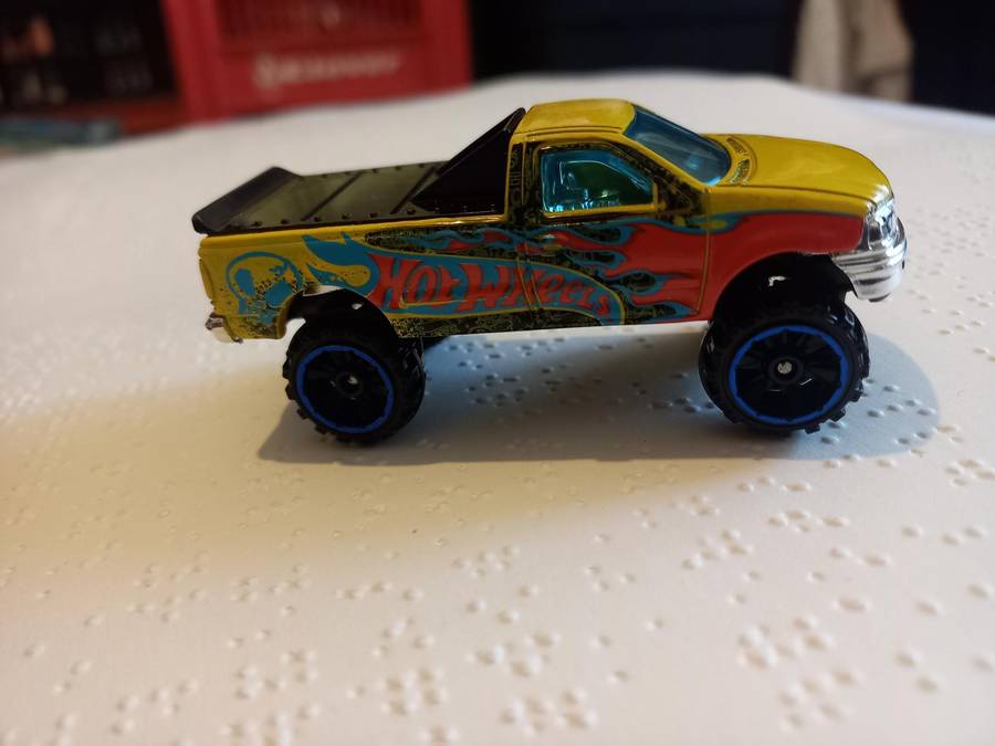 Team Hotwheels Ford 4x4 bakkie