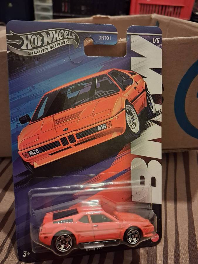 Hotwheels Silver Series BMW collection - BMW M1