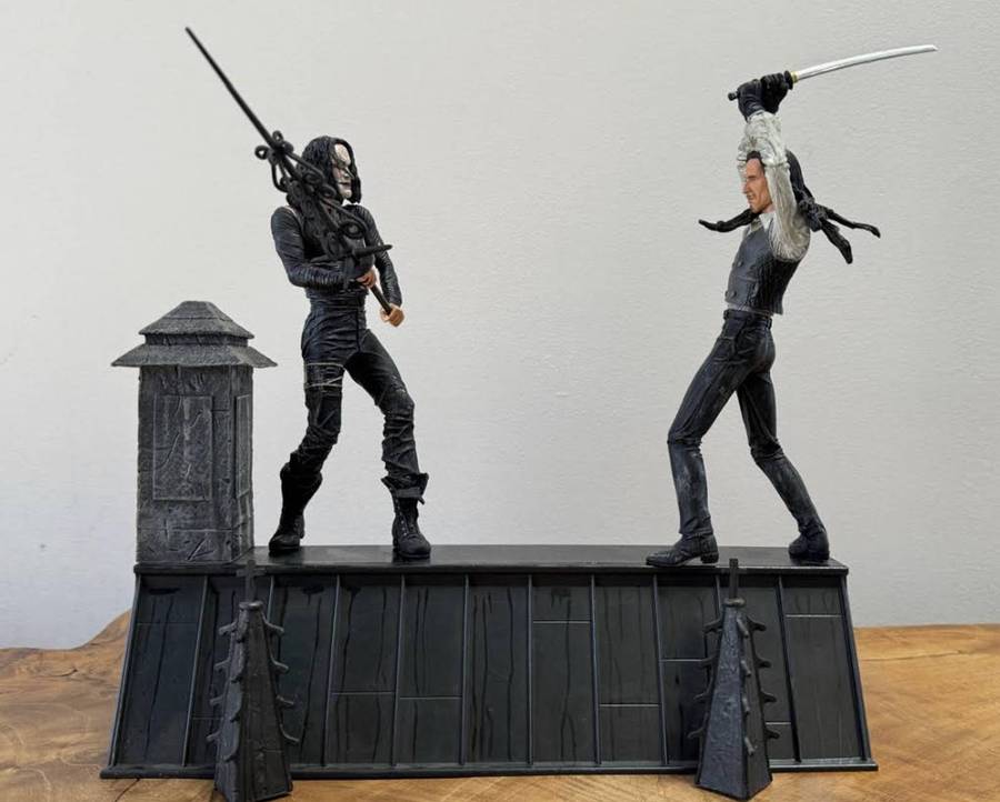 Comic Con Special - The crow roof top battle.