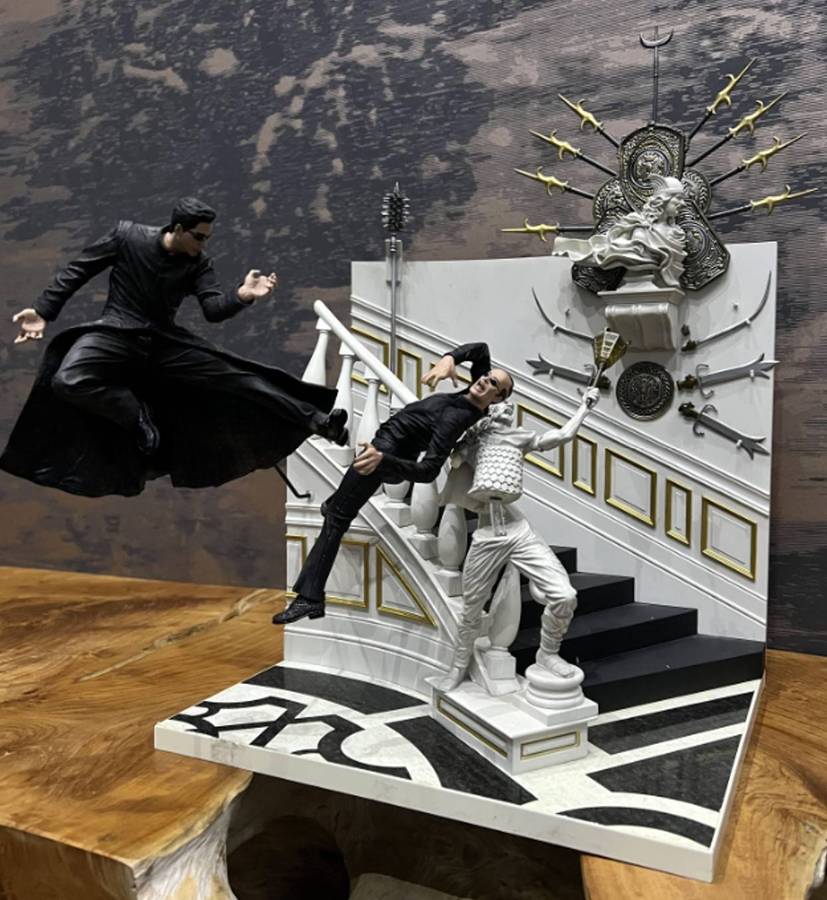 Comic Con Special - The Matrix Chateau fight scene