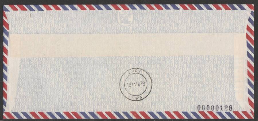 AVIATION 1978 SOUTH WEST AIRWAYS DELIVERY FLIGHT A WALVIS BAY TO WINDHOEK