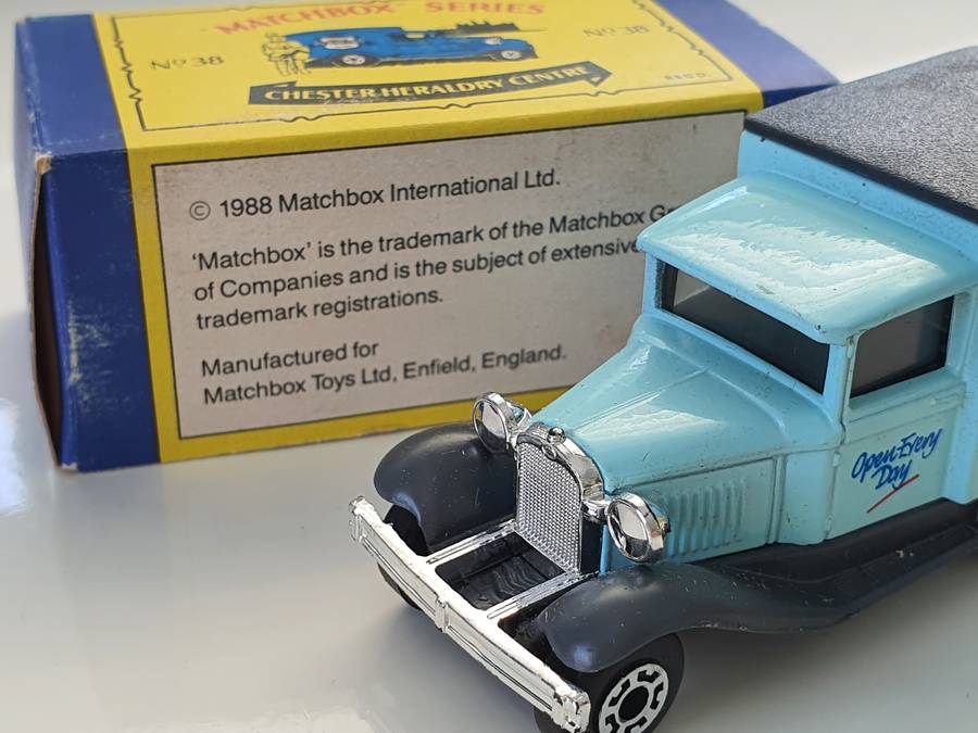 1979 MATCHBOX MODEL A FORD - MADE IN MACAU